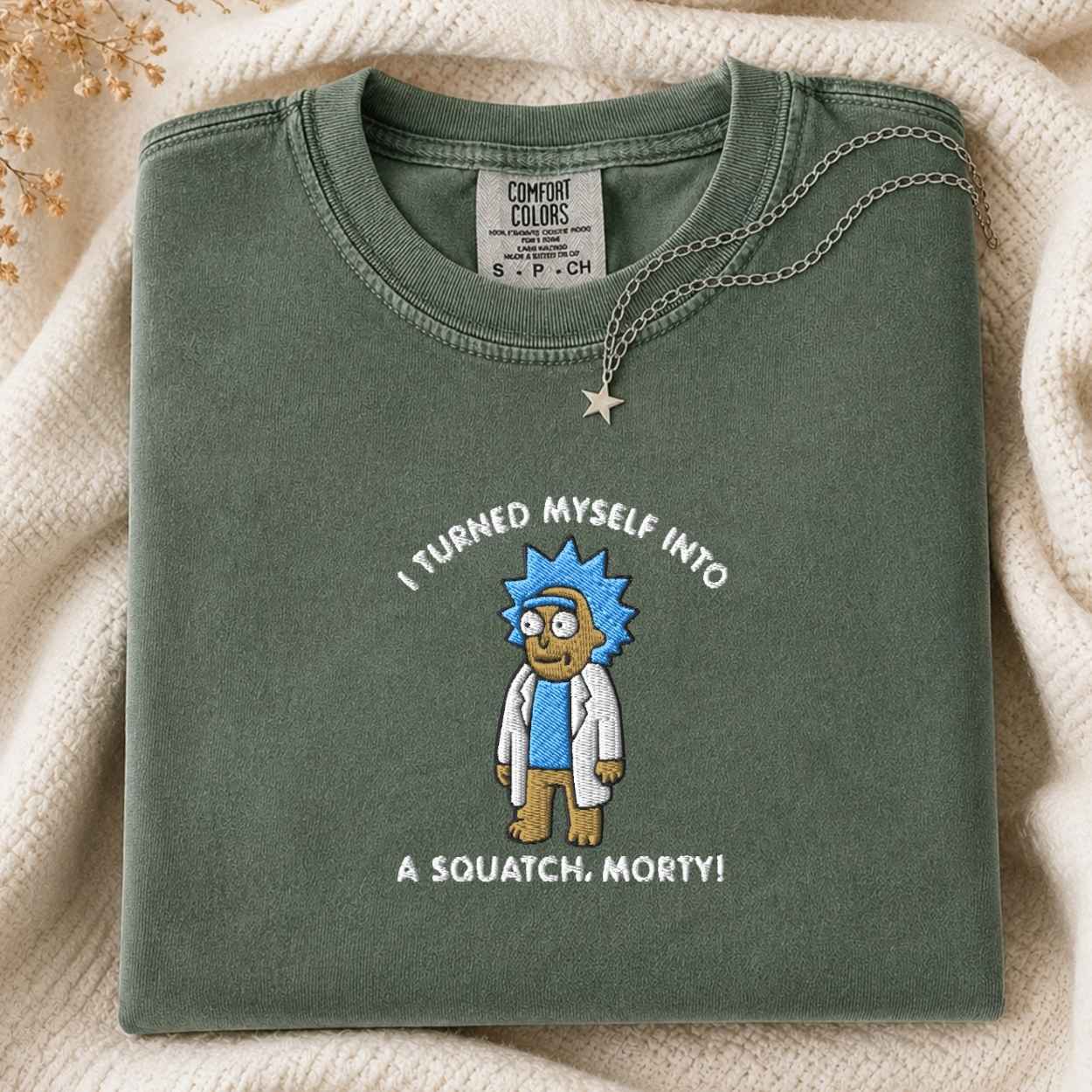 I Turned Myself Into A Squatch, Morty T Shirt